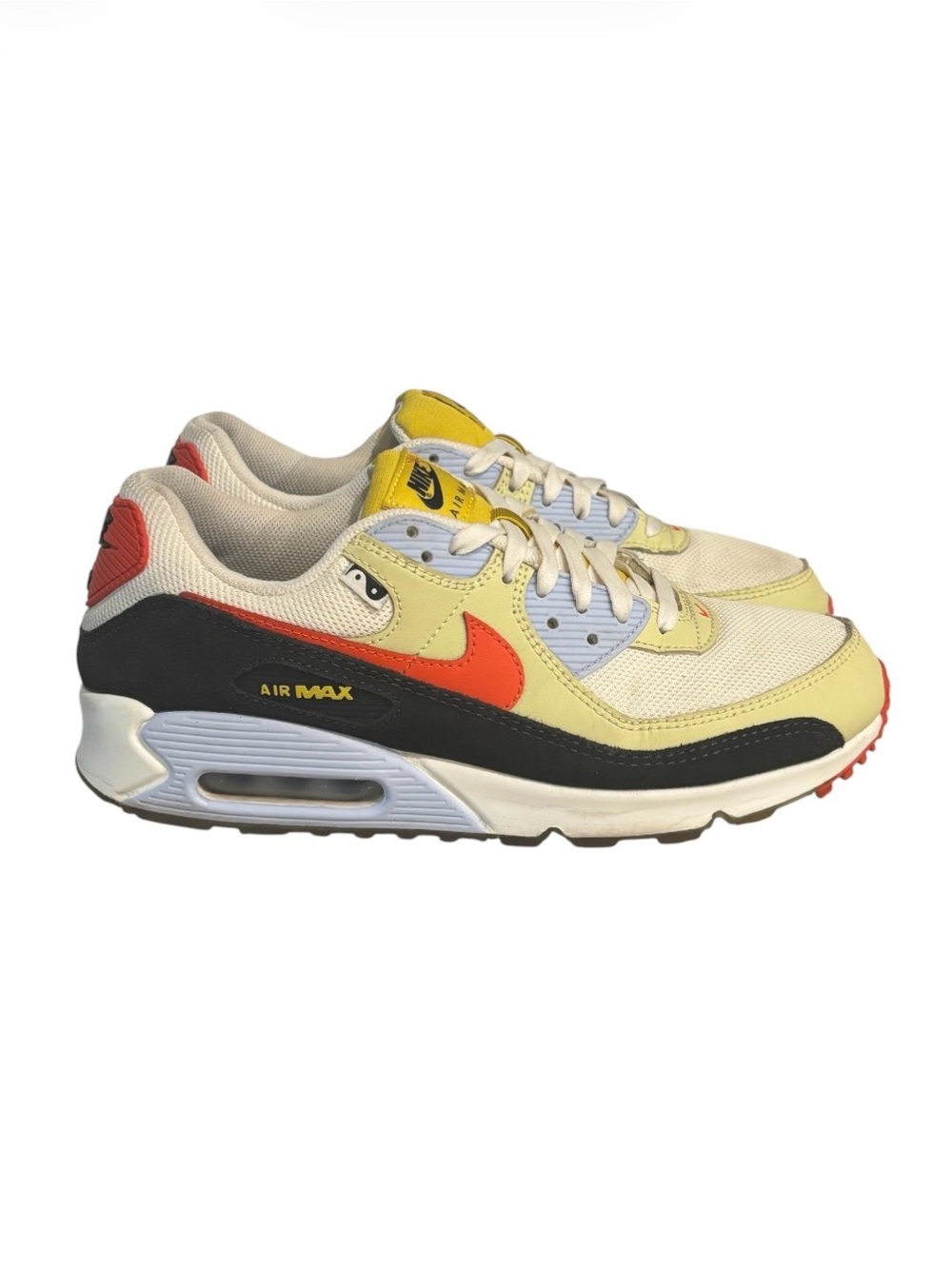 Nike Air Max 90 SE "Set To Rise" Lemon Drop Orange Men Size 10.5